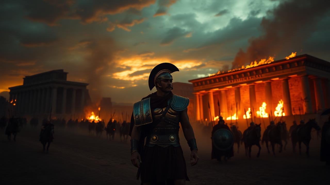 Opening scene for The Iliad