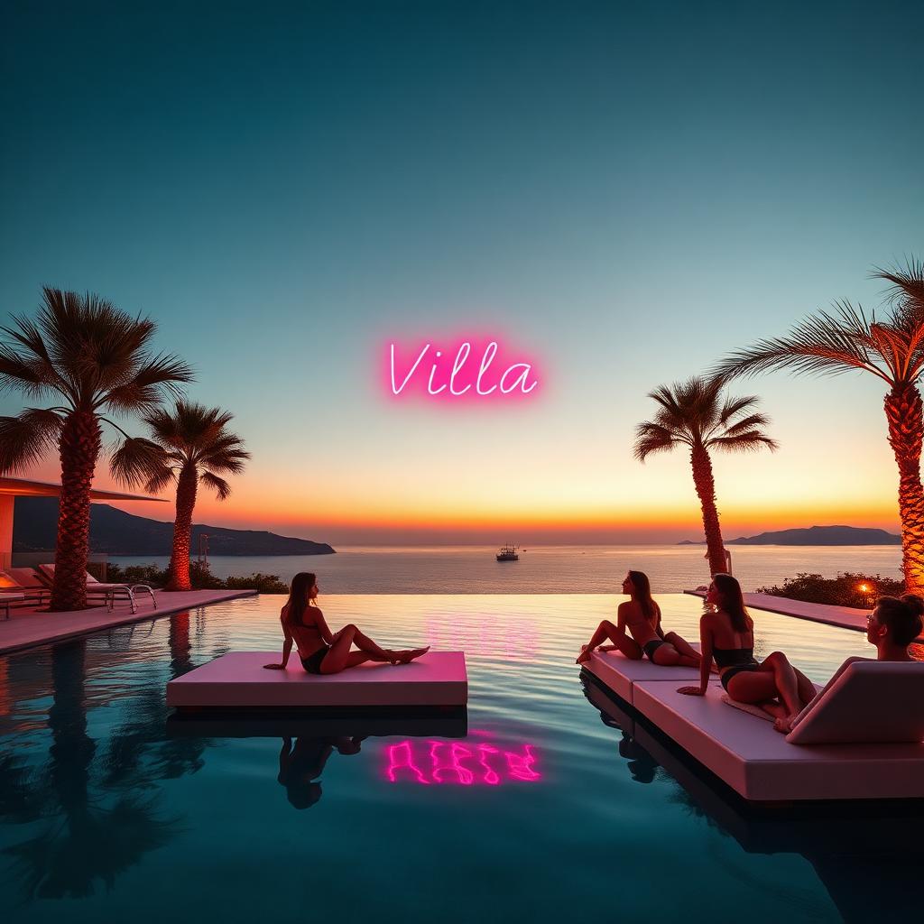 Opening scene for Villa Amore