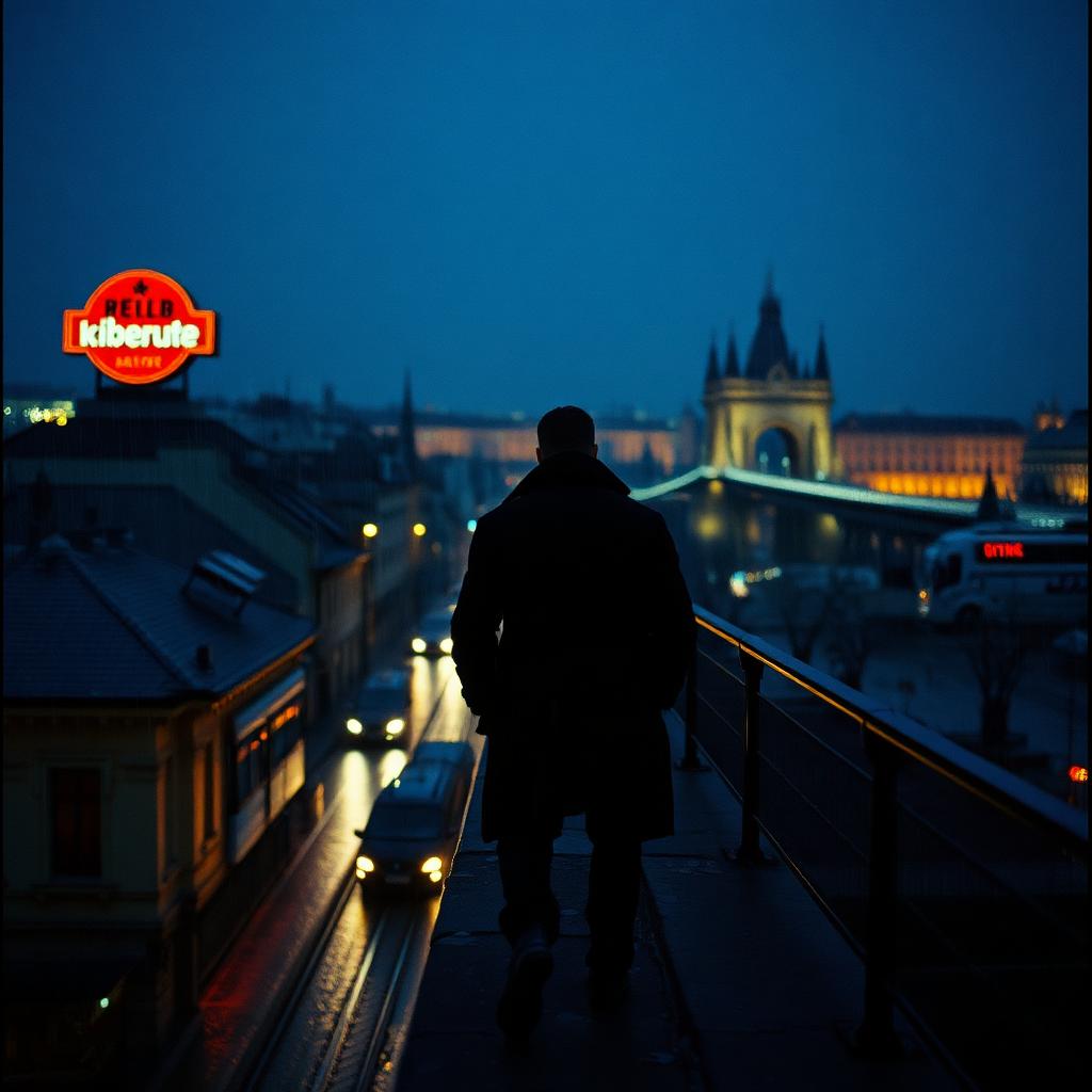 Opening scene for The Prague Protocol